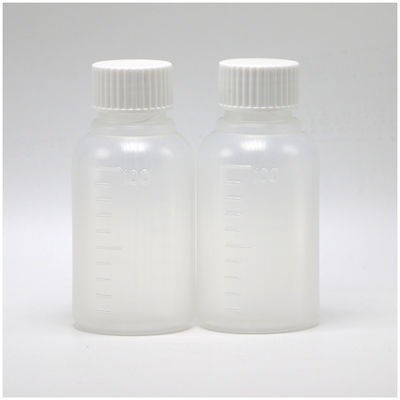 100 ml PET Amber/Blue Maple Husten Sirup orale Flüssigkeitsflasche mit CRC-Kappe und Wärmesiegel
