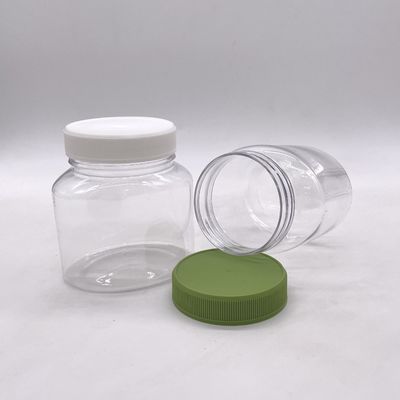 Ausgangsmaterial PET 250 ml Anpassungsfähige Farbe Kunststoffflasche für Lebensmittel Kaffee Tierfutter