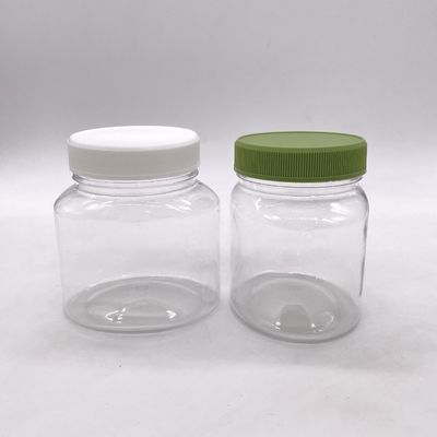 Ausgangsmaterial PET 250 ml Anpassungsfähige Farbe Kunststoffflasche für Lebensmittel Kaffee Tierfutter