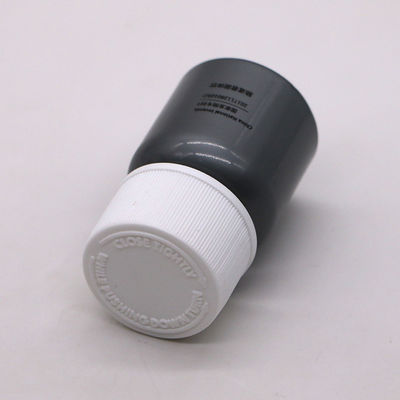 Kunststoff-PET-Pille 1 oz/30 ml/cc Medizintablette Pille Flasche mit CRC-Kappe und Wärmesiegel