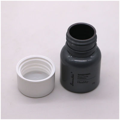 Kunststoff-PET-Pille 1 oz/30 ml/cc Medizintablette Pille Flasche mit CRC-Kappe und Wärmesiegel