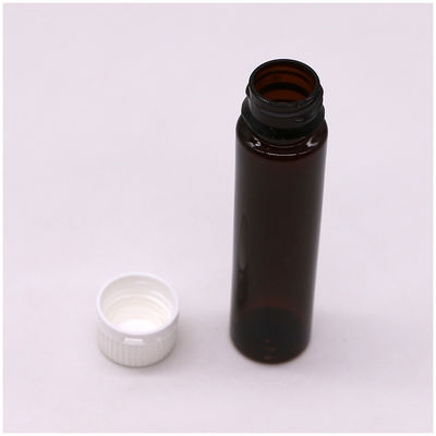 SCREW CAP Versiegelte 25 ml/1 oz PET-Flasche für sterile Kaffee- und Oralflüssigkeitsverpackungen