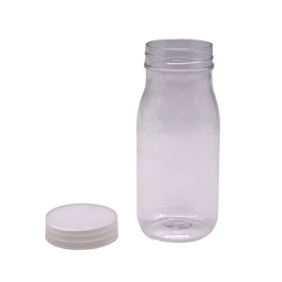 Halsbandmaterial PET Milchtee Plastikflasche für flüssige Getränke