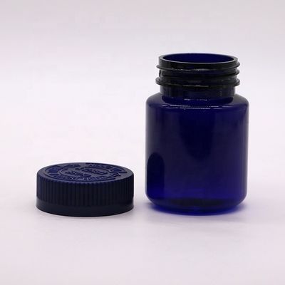 120 ml PET-Pillenflasche mit abdrückbarer und drehbarer Sicherheitskappe Apothekenflaschenbehälter
