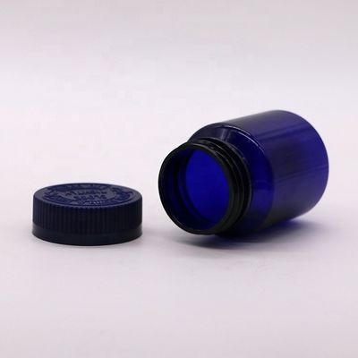 120 ml PET-Pillenflasche mit abdrückbarer und drehbarer Sicherheitskappe Apothekenflaschenbehälter