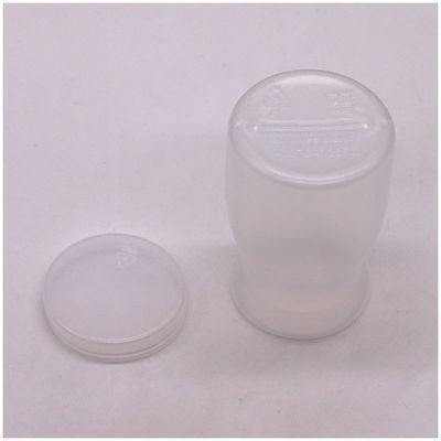 Personalisiertes Logo 100ml PP Runde Pudding Flasche perfekt für Milch und hohe Temperaturen