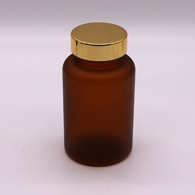 250 ml PET-Medizintechnikflasche mit Matte/Frosted Finish und verschiedenen Farbvarianten
