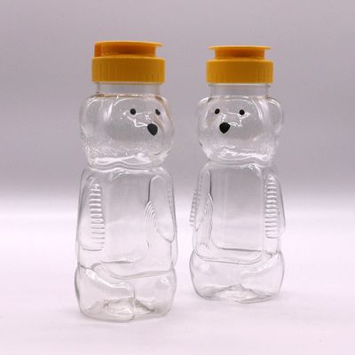 200 ml PET-Bär-Plastik-Honigkrüge für Lebensmittel und kreative Studenten-Flasche