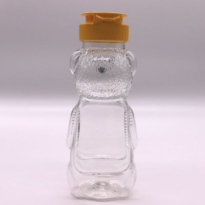 200 ml PET-Bär-Plastik-Honigkrüge für Lebensmittel und kreative Studenten-Flasche
