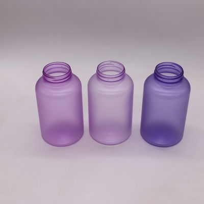 Apothekenbehälter 400 ml angepasste Farb-PET-Pillen Kapselflaschen mit Schraubverschluss