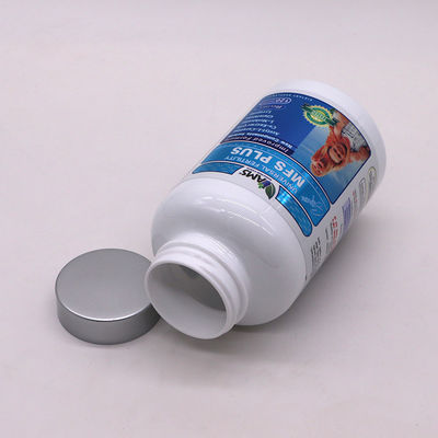 Apothekenbehälter 400 ml angepasste Farb-PET-Pillen Kapselflaschen mit Schraubverschluss