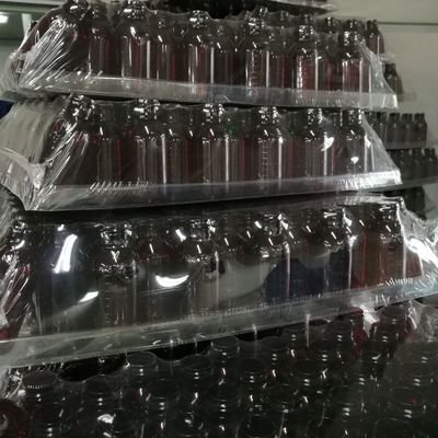100 ml PET-Rund Apothekenbehälter für medizinische Abfälle mit Druckschirm und Kindersicherheitskappe
