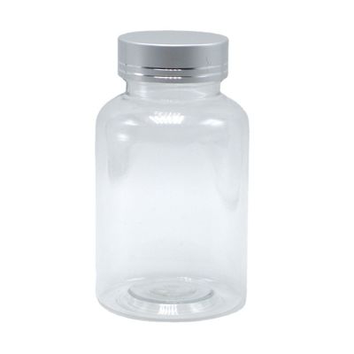 Durchsichtige 175 ml PET-Plastikflasche Boston Round für maßgeschneiderte Farbmedizinbehälter