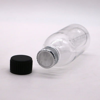 150 ml PET Oval Amber Rezept Apotheke Flüssige Medizin Schuppenbehälter mit Deckel