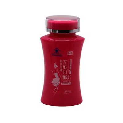 Design PET Sammeln Taille Flasche für Nahrungsergänzungsmittel Kapsel Pille Tablette