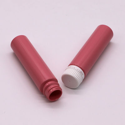 Lebensmittelqualität 30 ml PET Rundform schlanke orale Flüssigkeitsflasche aus Kunststoff mit manipulationssicheren Deckeln