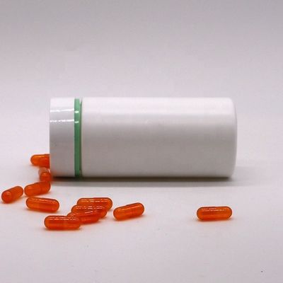Zusammengestellte Farbe Emboss Logo Plastikflaschen für Kapseln/Tabletten/Pillen/Pulver 200 ml