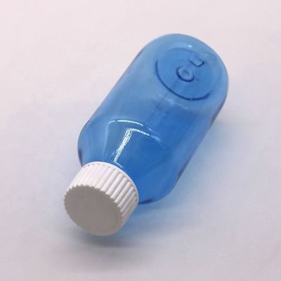 PET-Flasche für Hustensaft pharmazeutischer Qualität mit Schraubkappe und individuellem Logo
