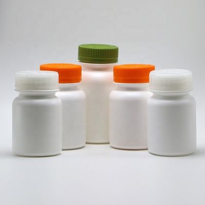 Rundes 225 ml 7,5 oz Plastik-HDPE-Medikamentbehälter Ergänzungsbehälter Flaschenverschluss