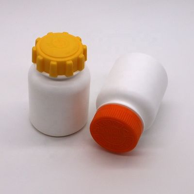 Rundes 225 ml 7,5 oz Plastik-HDPE-Medikamentbehälter Ergänzungsbehälter Flaschenverschluss