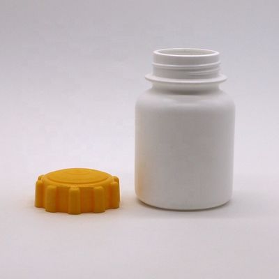 Rundes 225 ml 7,5 oz Plastik-HDPE-Medikamentbehälter Ergänzungsbehälter Flaschenverschluss