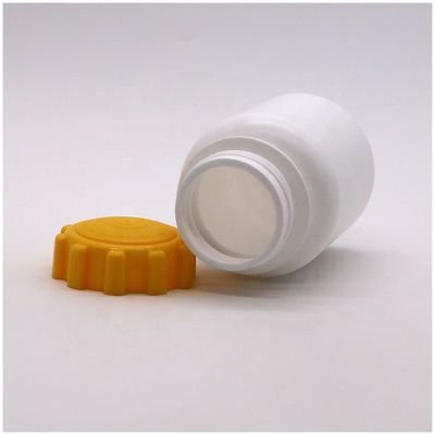 Rundes 225 ml 7,5 oz Plastik-HDPE-Medikamentbehälter Ergänzungsbehälter Flaschenverschluss