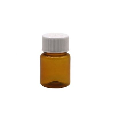 Siebdruck 15 ml leerer PET-Plastik-Pillenflasche für Festpulver