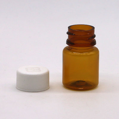 Siebdruck 15 ml leerer PET-Plastik-Pillenflasche für Festpulver