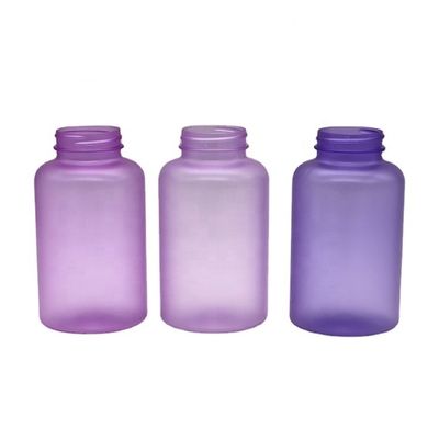 PET-Kunststoff 400 ml Apothekenbehälter Pillenkapseln Flaschen mit individueller Farbe
