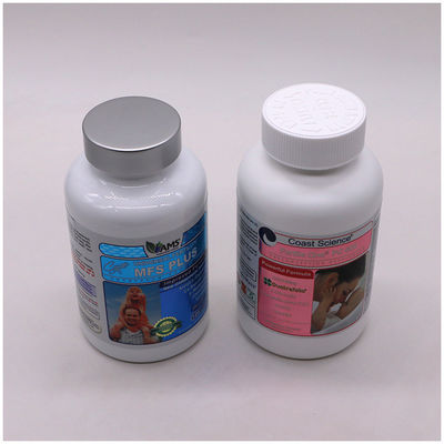 PET-Kunststoff 400 ml Apothekenbehälter Pillenkapseln Flaschen mit individueller Farbe