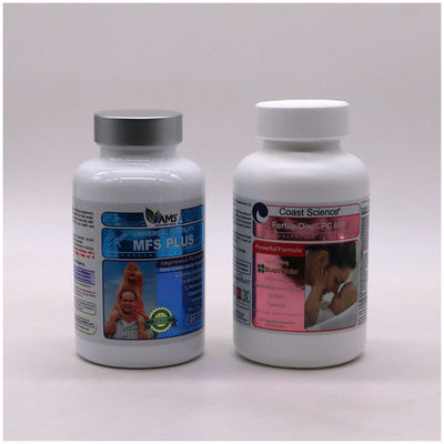 PET-Kunststoff 400 ml Apothekenbehälter Pillenkapseln Flaschen mit individueller Farbe