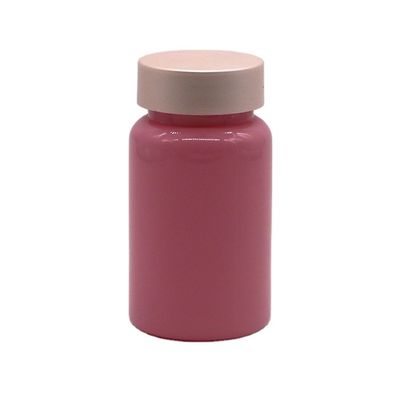 60ml/100ml/120ml/250ml PET-Plastikflasche mit mattem Finish, individuell angepasste Farbe und andere Medikamente