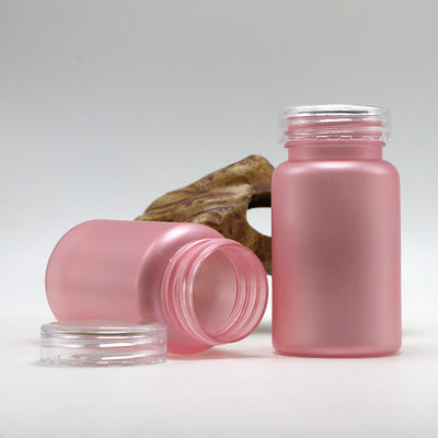 60ml/100ml/120ml/250ml PET-Plastikflasche mit mattem Finish, individuell angepasste Farbe und andere Medikamente