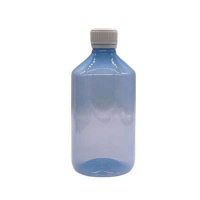 500 ml/16,9 oz PET Plastik Sirup Flasche Flüssigkeitszusatz Medizinbehälter mit Deckel