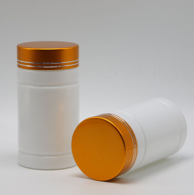 PE-Plastikflaschen 200 ml Kapazität angepasste Farbe Aluminiumdeckel für andere Medikamente