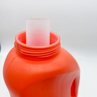 angepasste Farbe HDPE 2 Liter Flüssigwaschmittelflasche für Reinigungsbehälter