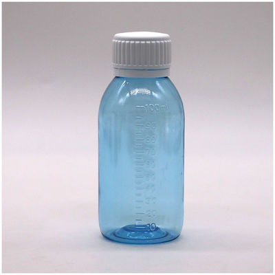 Schraubkappe PET-Flasche für 100 ml/60 ml Sirup-Basismaterial