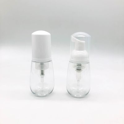 40 ml PET Mini Schaumbombenflasche für Hautpflege OEM Farb/Druck PET Gesichtsreiniger