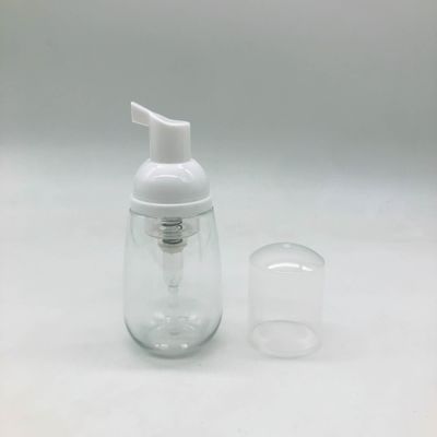 40 ml PET Mini Schaumbombenflasche für Hautpflege OEM Farb/Druck PET Gesichtsreiniger