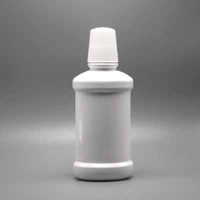 Flasche aus PET-Kunststoff mit 250 ml Kapazität und Bildschirmdruck