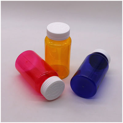 Kindersichere Deckel PET-Pillenbehälter für Apotheken und Medizinorganisationen 250 ml