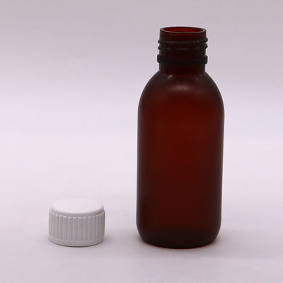 120 ml Husten Sirup Runder Flüssiger Frost Plastikflasche Behälter für medizinische Abfälle