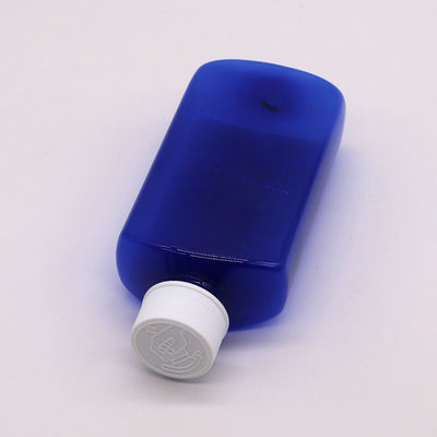 Customized Logo 180ML PET Quadratische Sterile Husten Sirup Flasche mit Kinderschutzkappe