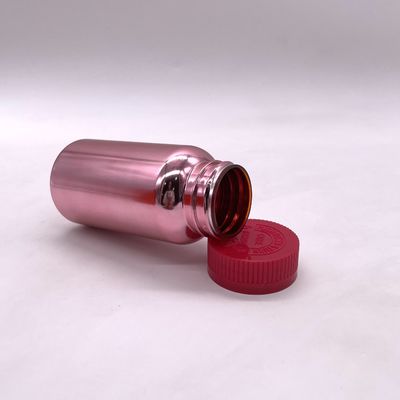 Tabletten Arzneimittelbehälter mit kindersicherer Kappe in einer runden 150cc PET-Plastikflasche