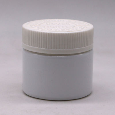 Körperpflege Industrie 100ml PE leere Plastikflasche mit breitem Mund mit Schraubkappe