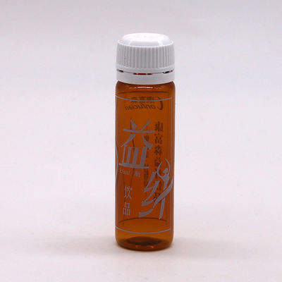 15 ml PET Amber Braun Flasche für orale Flüssigkeit mit manipulationssicheren Deckel für medizinische Verpackungen