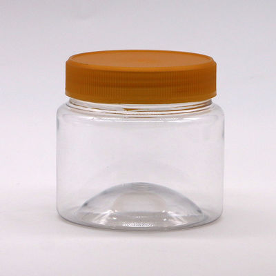 Halsband Material PET Plastikflaschen 5oz 150cc Klar Plastik Mason Glas für Lebensmittellager
