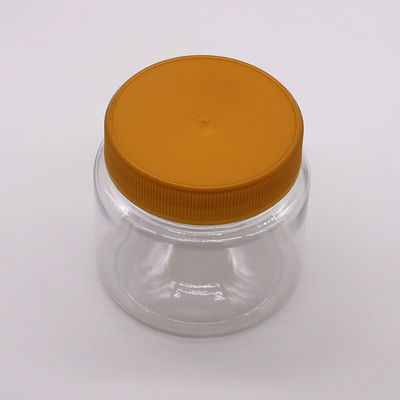 Halsband Material PET Plastikflaschen 5oz 150cc Klar Plastik Mason Glas für Lebensmittellager