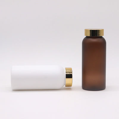 250 ml PET-Plastikflasche für das Nahrungsergänzungsmittel Pille Kapsel Tabletten Aufbewahrungsbehälter Matt Finish