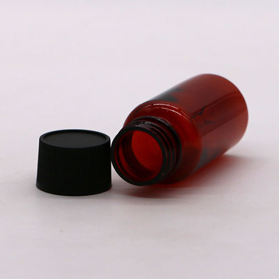 Basismaterial PET 1 Unze/25 ml individuell für die orale Flüssigkeitsflasche aus Kunststoff für die medizinische Industrie